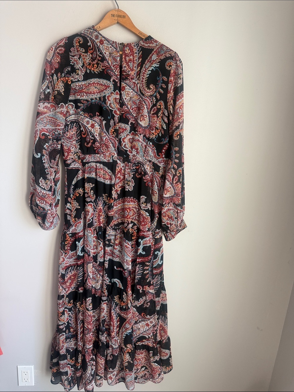 Anthropologie Paisley Maxi Dress 12 - Picture 3 of 10